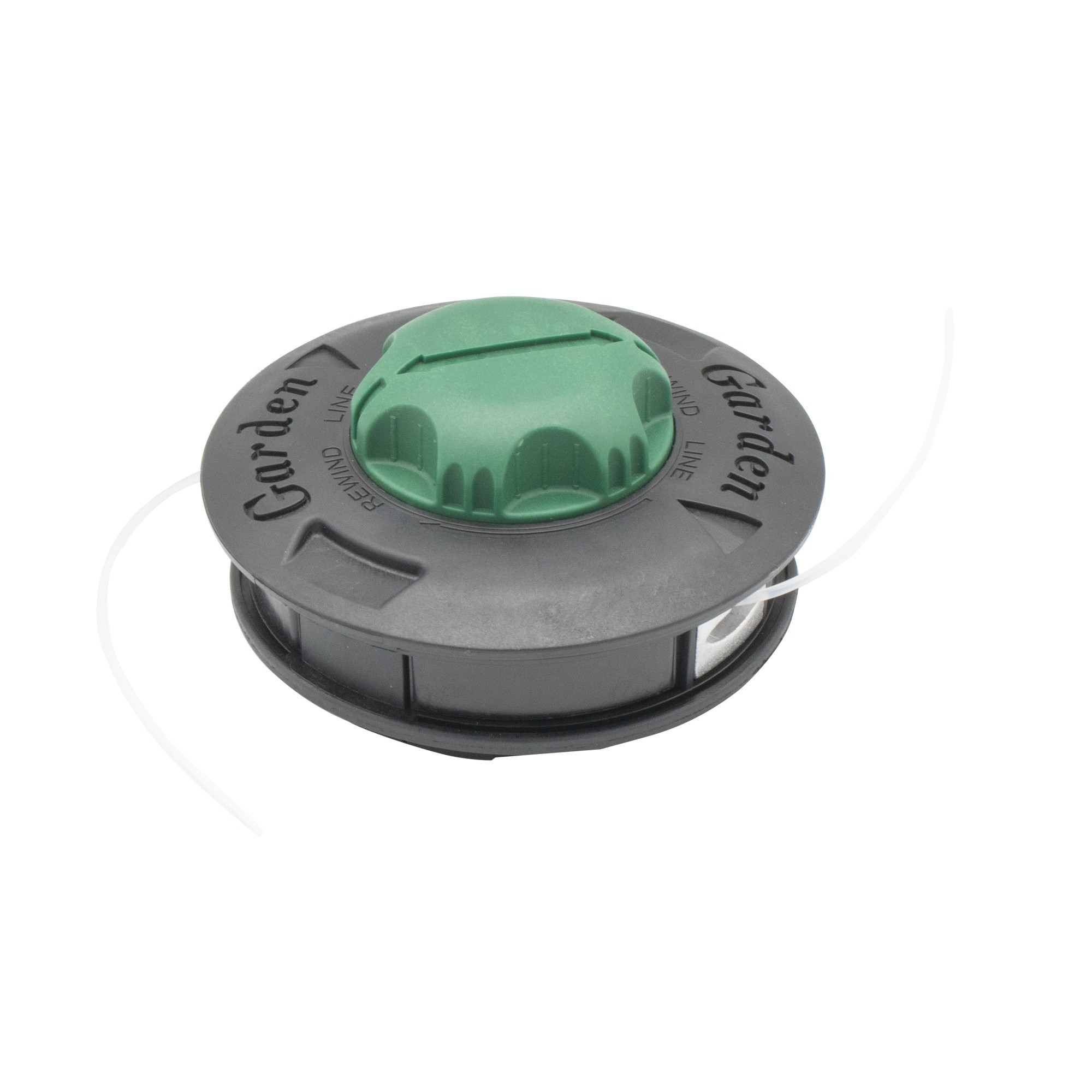 Tambur cu fir motocoasa, filet M10, pas 1.25, Garden, Verde