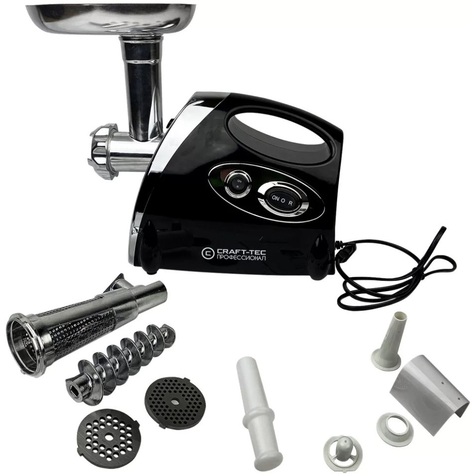 Masina electrica tocat carne Bricomall 3800W, 3 site, accesorii rosii incluse, MXG76 