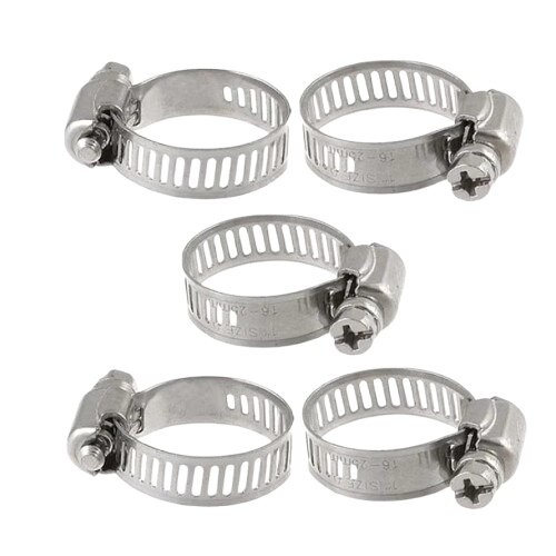 Set 50 coliere metalice Bricomall pentru furtun 10-16mm BMX3377