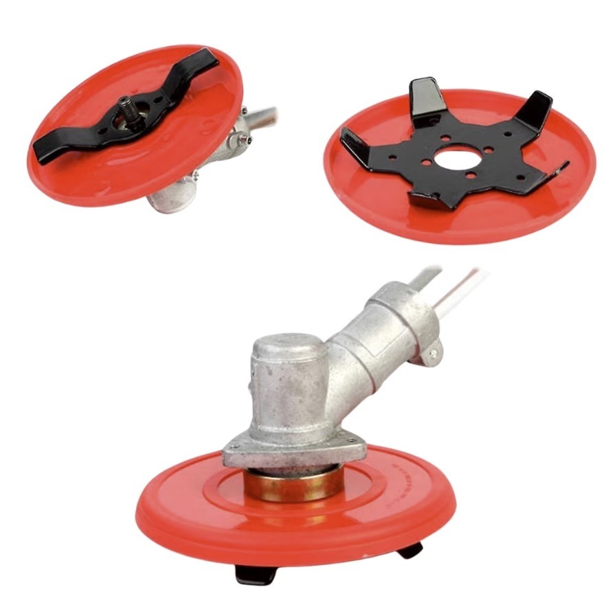 Disc motocoasa Bricomall 235mm pentru buruieni, prasit/plivit, ROSU STEA, MX960