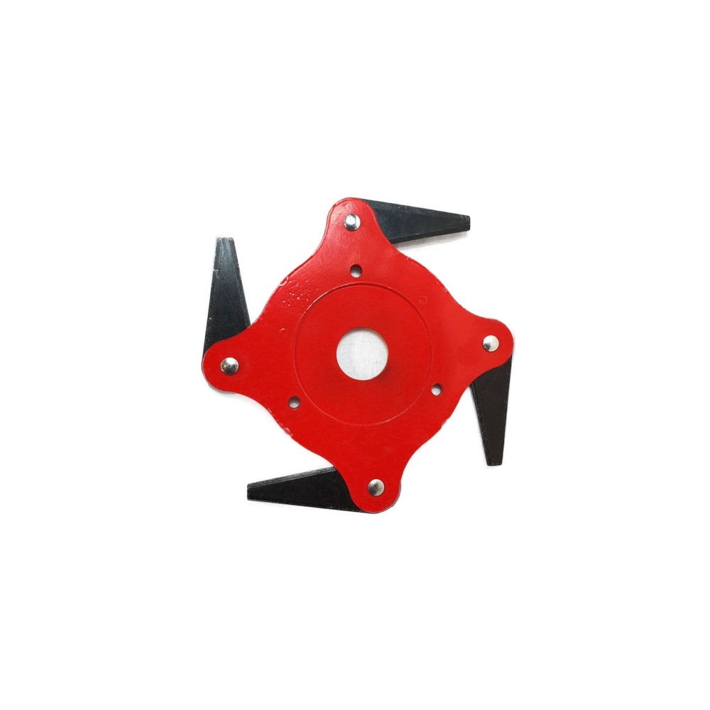 Disc motocoasa cu 4 cutite pliabile Bricomall, 25.4mm, 4T, MX509