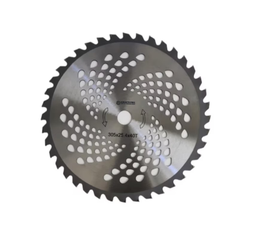 Disc motocoasa NR 10 Bricomall, 255 X 40T, Cu videa, ONDULAT, MX185