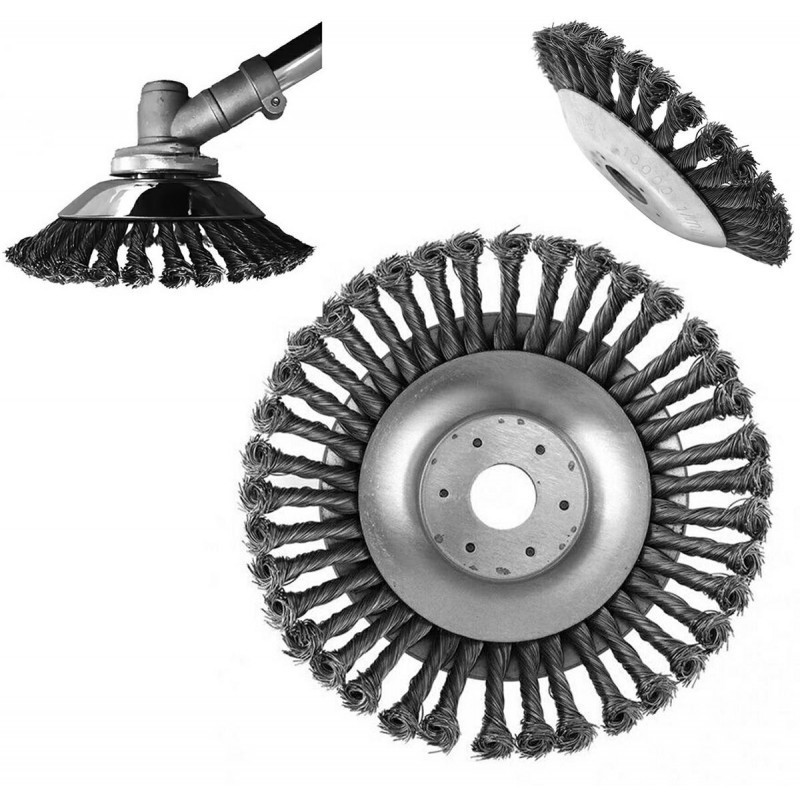 Disc motocoasa Bricomall tip perie de sarma/pavele 6''-150MM MX506