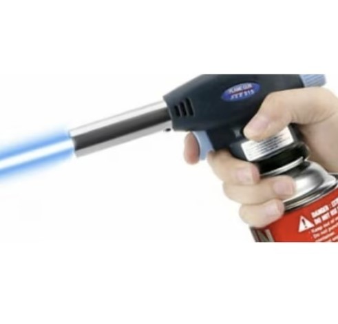 Cap pistol arzator camping 915 ALBASTRU Bricomall, compatibil cu rezerva spray 227 g, MX037