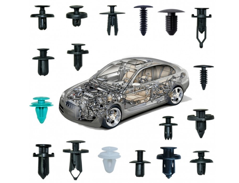 SET 299 CLIPSURI TIP CLEME DE PLASTIC AUTO PENTRU INTERIOR, EXTERIOR BRICOMALL BM-299PCS