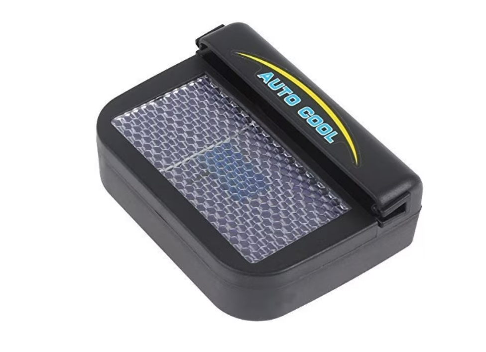 Oferta 1+1 Ventilator solar Bricomall pentru masina BM-SLR1