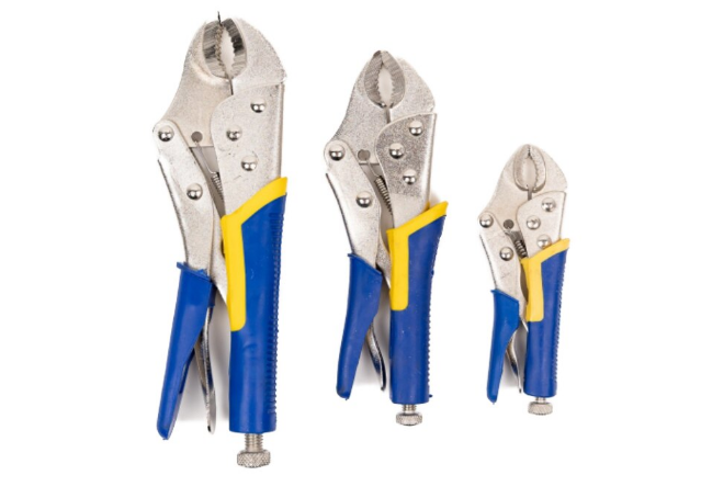 Set 3 clesti Clesti Autoblocanti 140, 180, 250 Mm BricoMall BM-CLST-SET3