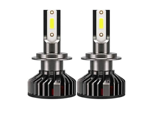 Set 2 becuri LED auto F2 H1/H8 putere 100W temperatura 6000K lumina alba rece BricoMall BM-H11-F22