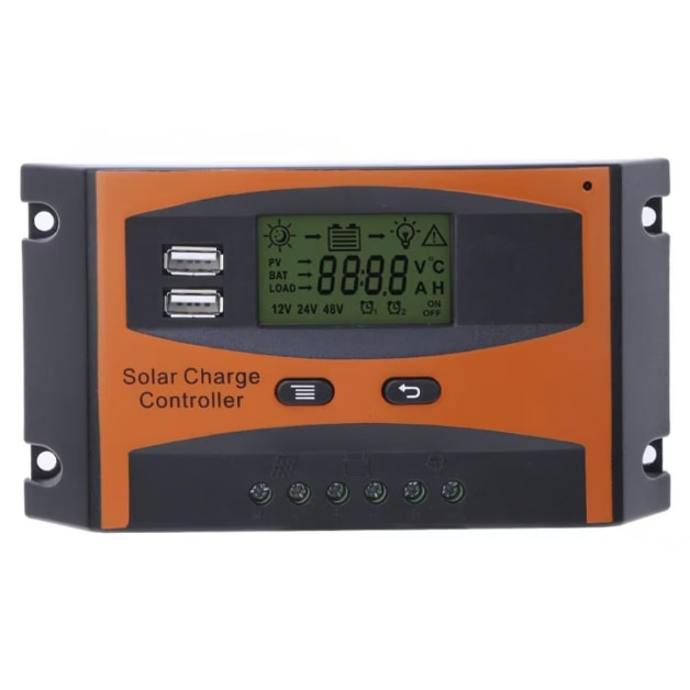Controler solar 30A/ 12V-24V regulator pentru panou fotovoltaic BricoMall BM-CNTR30A