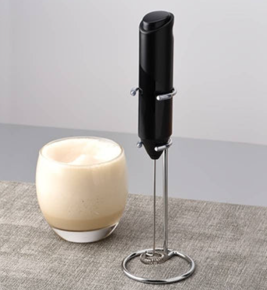 Mixer cu suport, pentru spuma de lapte, cappuccino, ciocolata calda, caffe latter, oua