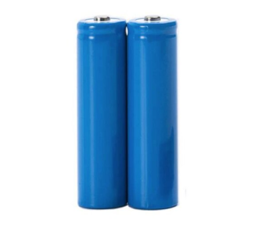 Set 2 Acumulatori ALBASTRI Li-Ion ART 18650, 1800 mAh, 3.7V, cu varf BricoMall BM-ACML-1800