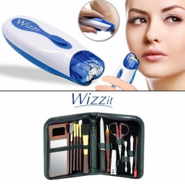 OFERTA SPECIALA - Epilator wizzit cu trusa de ingrijire personala manichiura, pedichiura