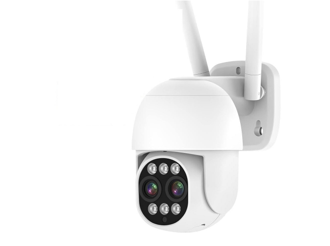 Camera de Supraveghere PTZ 1080HD Smart lentila duala 2.4G Wifi BricoMall BM-PTZ1080HD