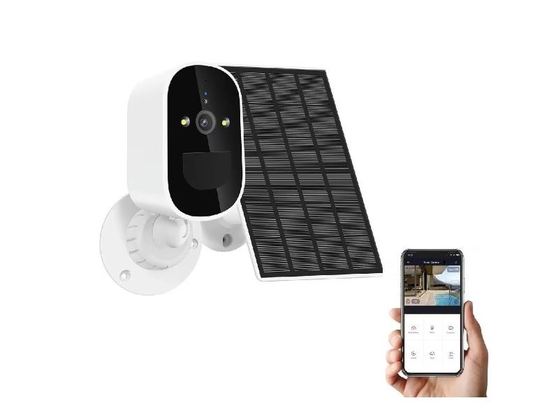 Camera Solara Compacta, cu Viziune Nocturna Inteligenta