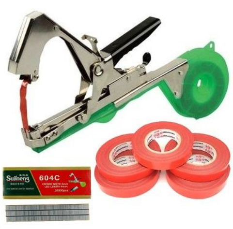 Dispozitiv pentru legarea vitei de vie, 10.000 capse + 20 role de banda