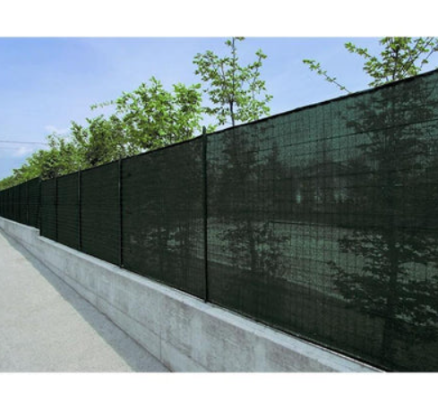 Plasa verde opaca pentru umbrire, rola 1.25 x 25 metri