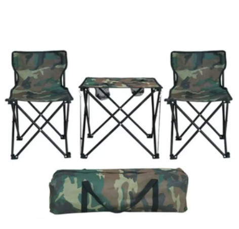 Set de pescuit cu masa si scaune pliabile