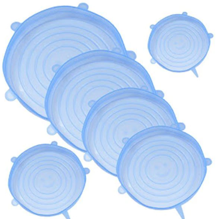 Set 6 capace din silicon pentru caserole 