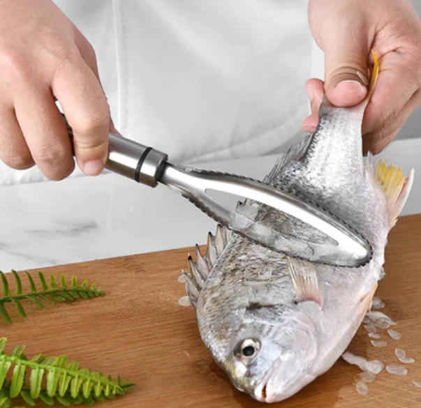 Aparat de curatat peste din otel inoxidabil
