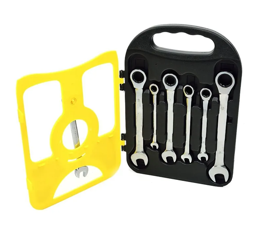 Set 7 chei BricoMall cu clichet 8-19mm BM819