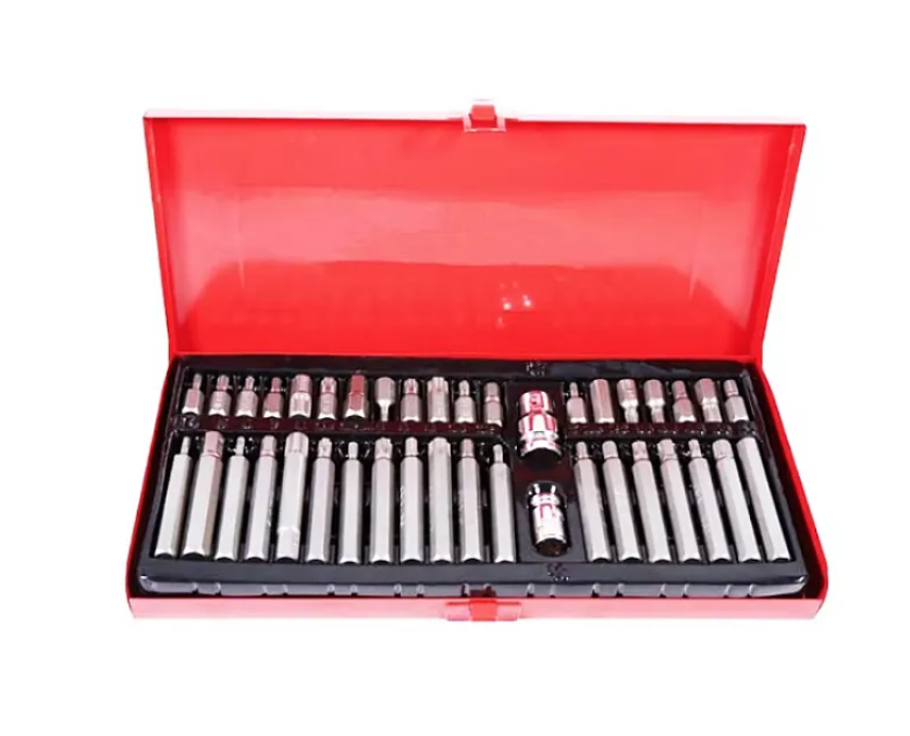 Trusa profesionala BricoMall 41 piese biti si torx BM41