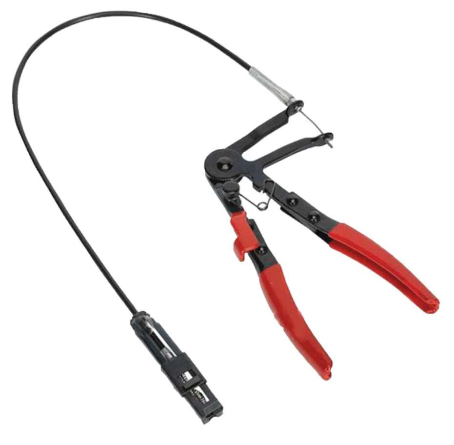 Cleste pentru coliere elastice, cu cablu