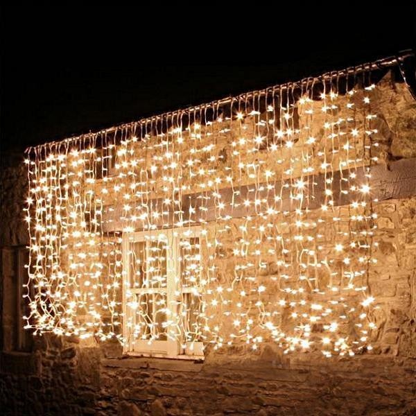 Perdea luminoasa 3 X 3 M, 390 leduri conectabila