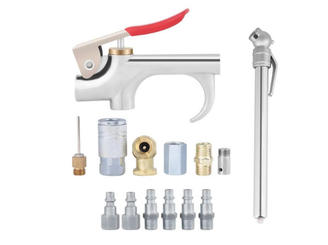 Set 14 conectori pentru compresoare cu aer accesorii universali BricoMall BM-CNTR-SET14