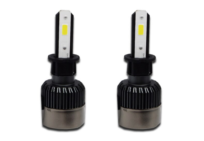 Set 2 Becuri Led H3 Auto R6 80W - 4000Lm - 6000k BricoMall BM-H3-AUTO