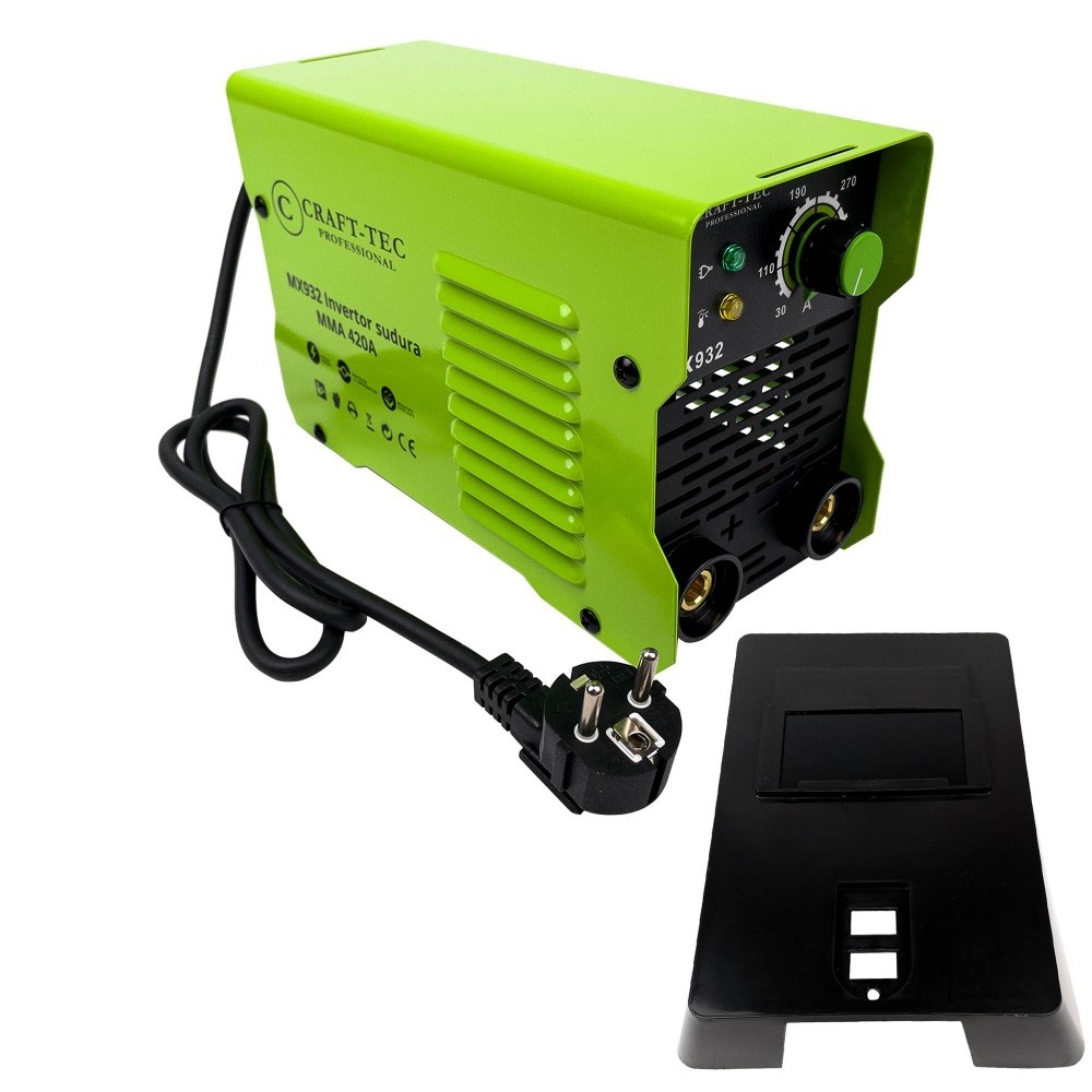 APARAT DE SUDURA, DISPLAY ELECTRONIC, INVERTOR DE SUDURA CRAFT-TEC, MMA420A