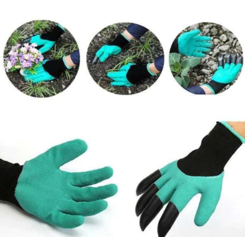 Set 2 manusi pentru gradinarit cu gheare