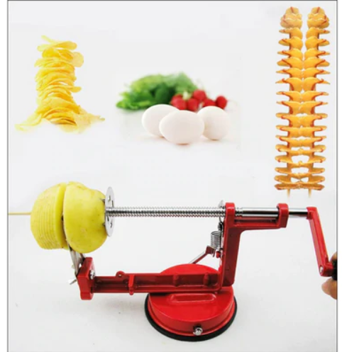 Aparat pentru spiralat cartofi, Spiral Potato Slicer