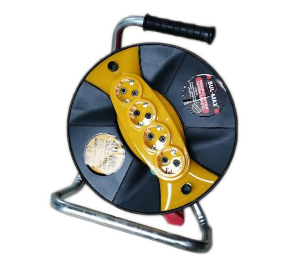 Prelungitor rola, 3 x 1.5 mm, 4 prize, maner transport, Bul-Max