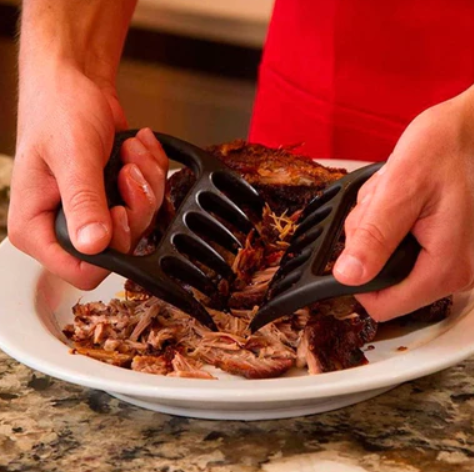 Set 2 gheare pentru pulled pork 11x11x2,5 cm, Bear Paws