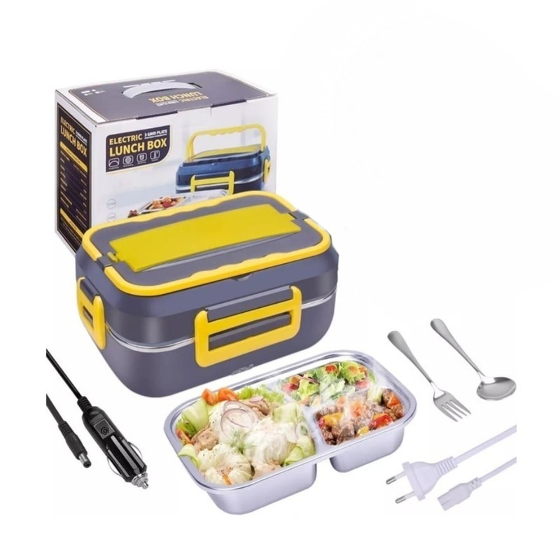 Cutie de pranz electrica, 1.5L, Inox, Functie autogatire, Cu accesorii