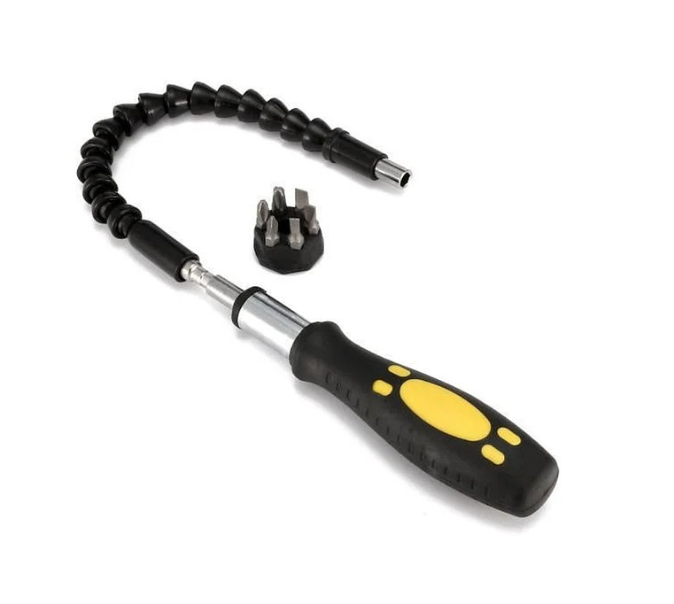 Set extensor flexibil pentru bormasini surubelnita si biti BricoMall BM-EXTRS-S1