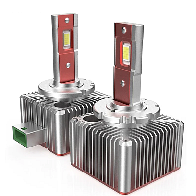 Set 2 becuri auto LED D3S 6500k 110W/set canbus BricoMall BM-D3S