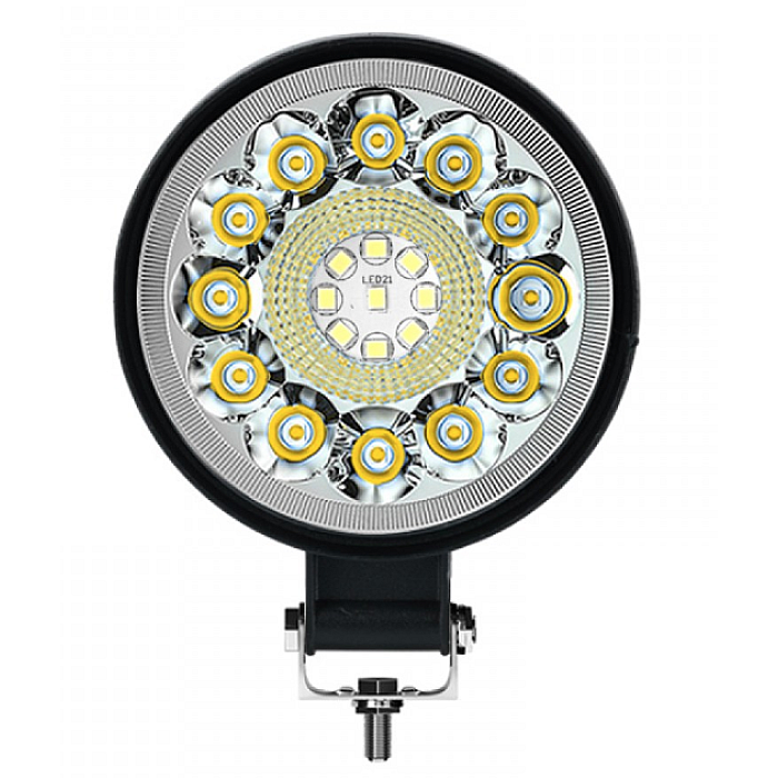 Proiector auto LED Q ZD562 putere 8W 12/24V impermeabil 360 grade ROTUND BricoMall BM-ZD-562