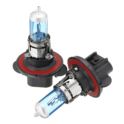 Set 2 becuri halogen auto H13 12V 60/55W BricoMall BM-H13