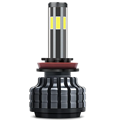 Set 2 Becuri auto X9 H11/H8 LED putere 60W temperatura 6000K BricoMall BM-H11-X9
