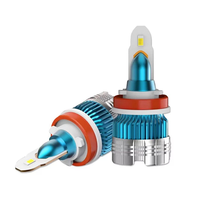 Set 2 lampi LED AUTO MI2 H11/H8 putere 50W temperatura 6000K BricoMall BM-H11-MI2