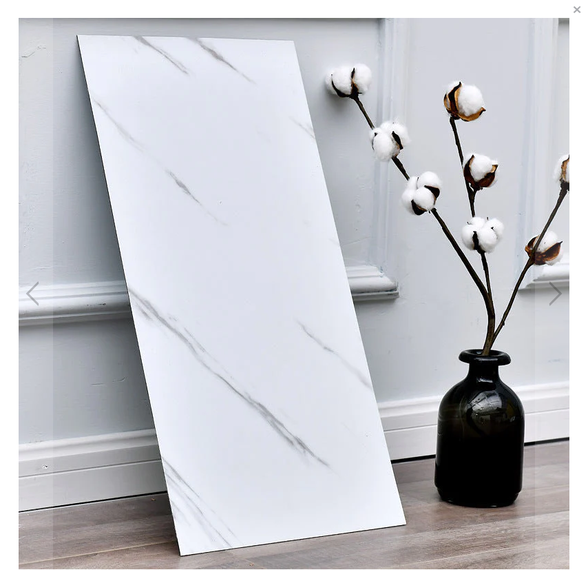 Set 10 x Placa autoadeziva impermeabila, tip marmura, pentru pardoseala sau perete