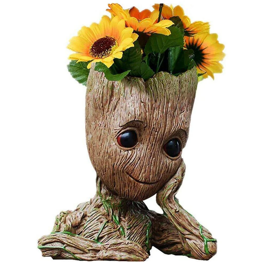 Suport figurina, ghiveci plante Grooty ganditor