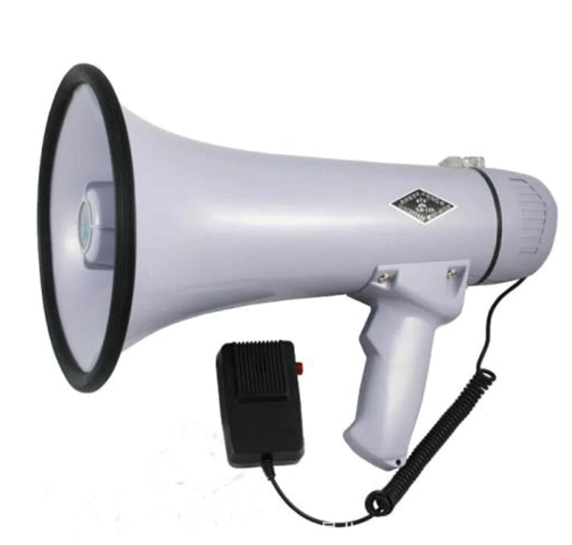 Megafon portavoce, raza de acoperire 500m, cu microfon extern, functie de reglaj al volumului