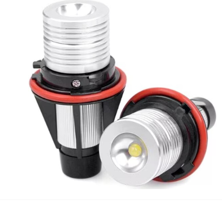 Set 2 becuri Bricomall auto pentru BMW E39 6W - Led Marker ALB BM-E39