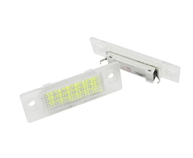 Set 2X Lampi Bricomall numar LED pentru VW Touran Caddy Golf Plus Passat Transporter Skoda Superb BM-CDY