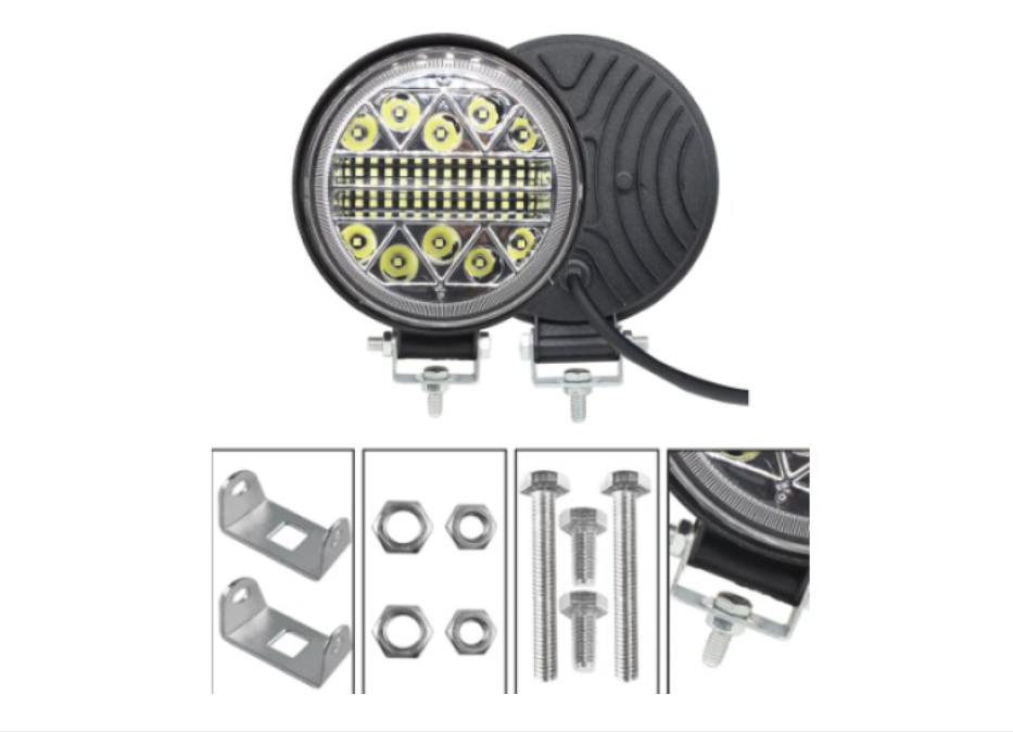 Far Led off road 24V 126W temperatura culoare 6000K BricoMall BM-24V