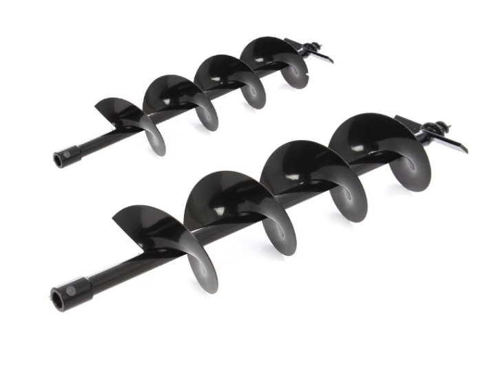 Burghiu pamant Bricomall 150-800 mm Negru, BM-BG15