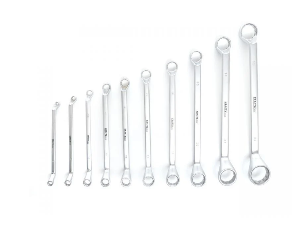 Set 10 chei inelare duble 6-32mm BricoMall BM-CH10INL