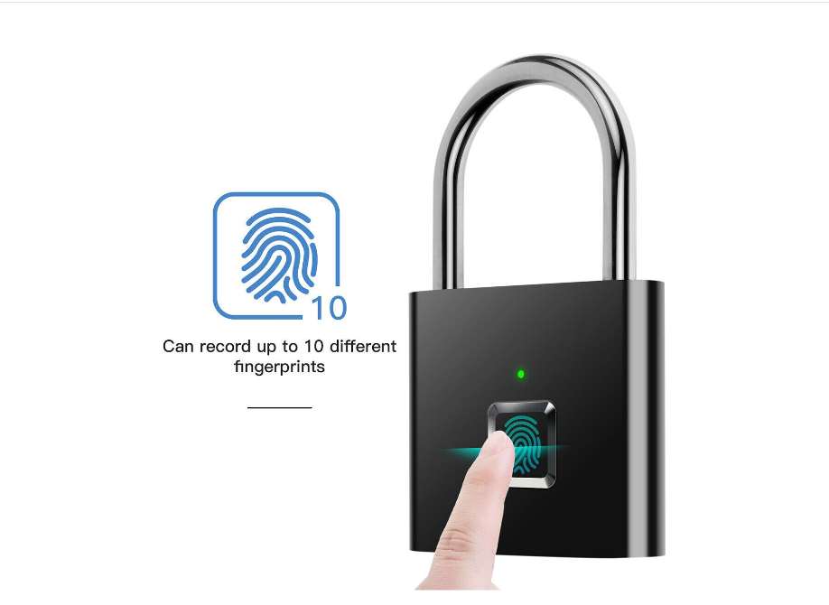 Lacat Smart cu senzor de amprenta BricoMall BM-LCT-SMRT